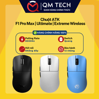 Chuột chơi game không dây siêu nhẹ Vxe ATK Blazing F1 Series - QMTECH STORE