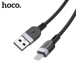 Cáp sạc silicone Hoco X109 chân USB sang LN, hỗ trợ sạc 2.4A, dây cáp mềm dẻo dài 1m