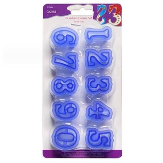 Khuôn silicon/nhựa làm socola/fondant - chữ cái/chữ số