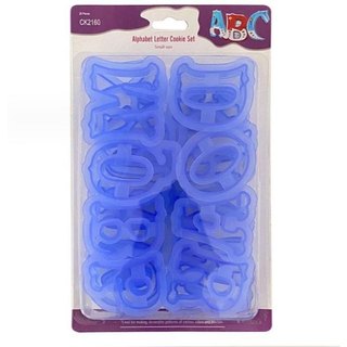 Khuôn silicon/nhựa làm socola/fondant - chữ cái/chữ số