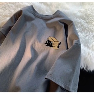 Áo thun phông nữ nam 3158 unisex from rộng to chất liệu cotton khô KONOVA