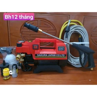 [ BH 24 THÁNG ] Máy rửa xe mini I Máy rửa xe cao áp 3000W-3500W - Có áp chống giật - Chống cháy