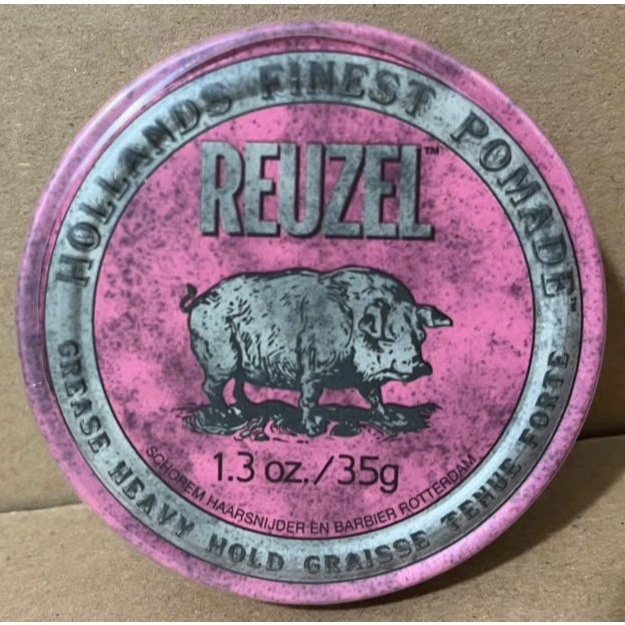 Sáp Hồng Giữ Nếp Cứng, Độ Bóng Mờ Cho Kiểu Tóc Hoàn Hảo Reuzel Pink Pomade 340g