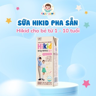 Sữa Tăng Cao Cho Bé HiKid Hộp Pha Sẵn - Sữa Tăng Chiều Cao Cho Bé Xuất Xứ Hàn Quốc - Sữa Dinh Dưỡng Tăng Cân Cho Bé