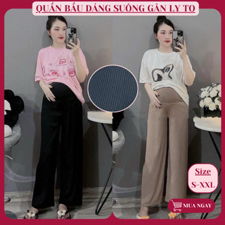 QUẦN SUÔNG TĂM LY TO MẶC BẦU VÀ SAU SINH