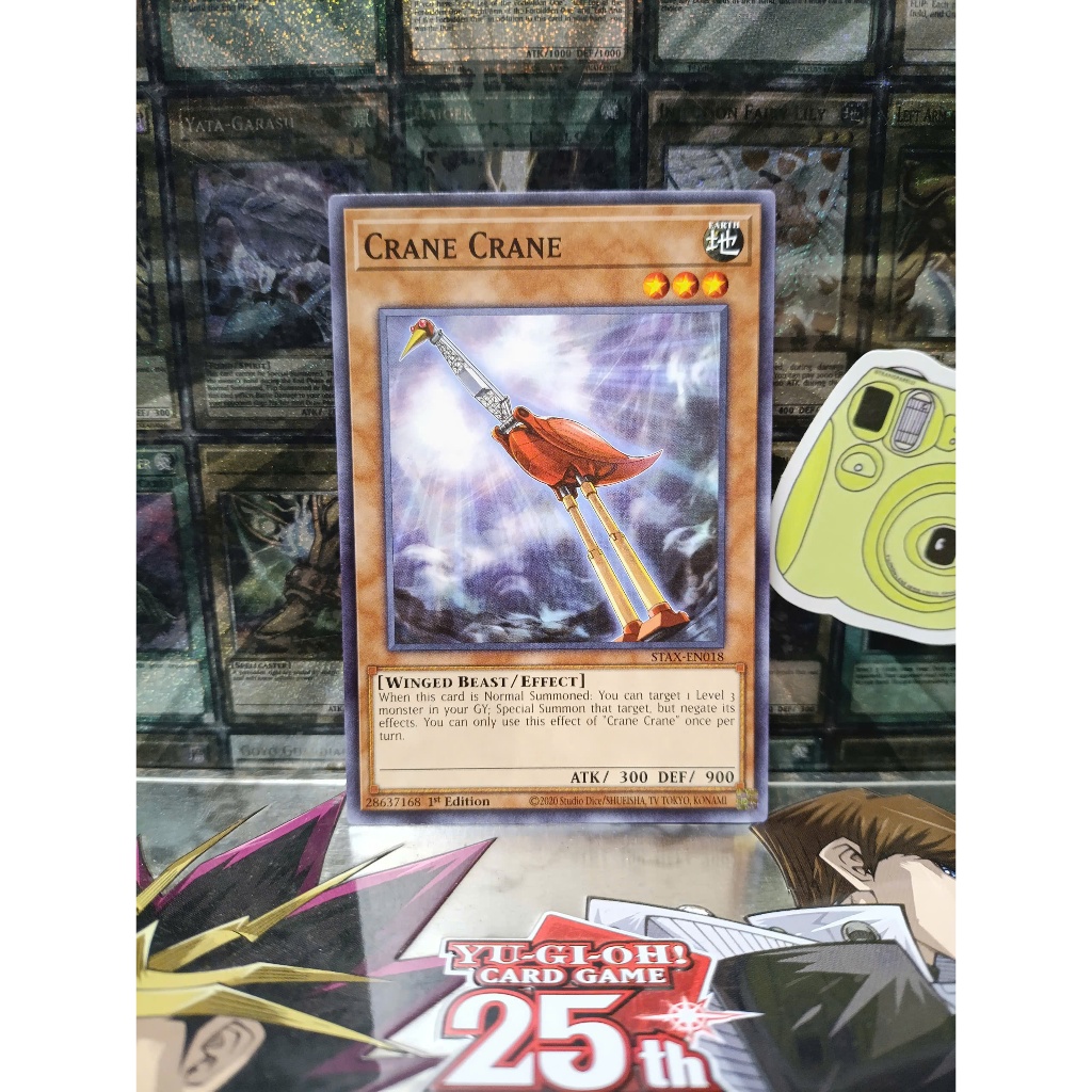 [ Đỗ Lạc Yugioh ] Thẻ Bài Yugioh Monster Crane Crane - Common