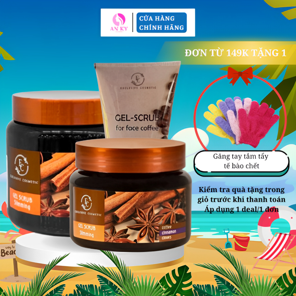 Tẩy Tế Bào Chết Toàn Thân Exclusive Belarus Chiết Xuất Quế Hồi & Cafe