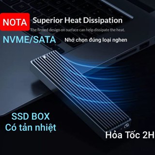 [ Orico - HỎA TỐC ] Hộp Đựng Ổ Cứng SSD Box M2PV C3 NVME 10Gbps NGFF USB C Type C