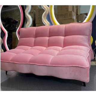 Sofa lượn sóng mini size 1m2 xinh xắn, phong cách hàn quốc - Sofa decor phòng ngủ, phòng trọ giá tại kho