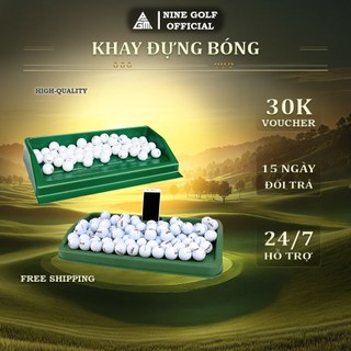   BÁN CHẠY  Khay Đựng Bóng Golf PGM - Khay Chứa Bóng Cao Su Chịu Lực Dễ Dàng Di Chuyển Dung Tích 100 Quả Bóng 