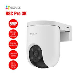 Camera Wifi EZVIZ H8C PRO 3K 5MP | H8C PRO 4MP 2K+ | H8C PRO 2K 3MP - Xoay 360 Độ, Đàm thoại 2 Chiều, Có Màu Ban Đêm