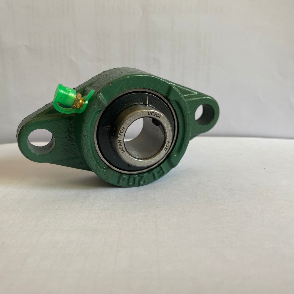 Gối đỡ vòng bi trục 20mm, gối hình dạng hột xoài, gối đỡ trục 20mm model  UCFL204