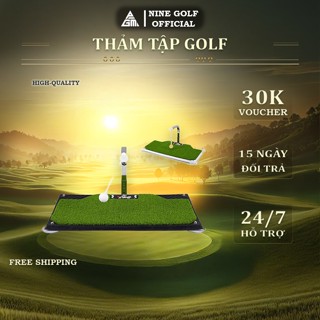 [SIÊU HOT] Thảm Tập Golf PGM 360 Độ - Thảm Tập Swing Tự Động Trả Bóng, Dễ Dàng Luyện Tập Tại Nhà