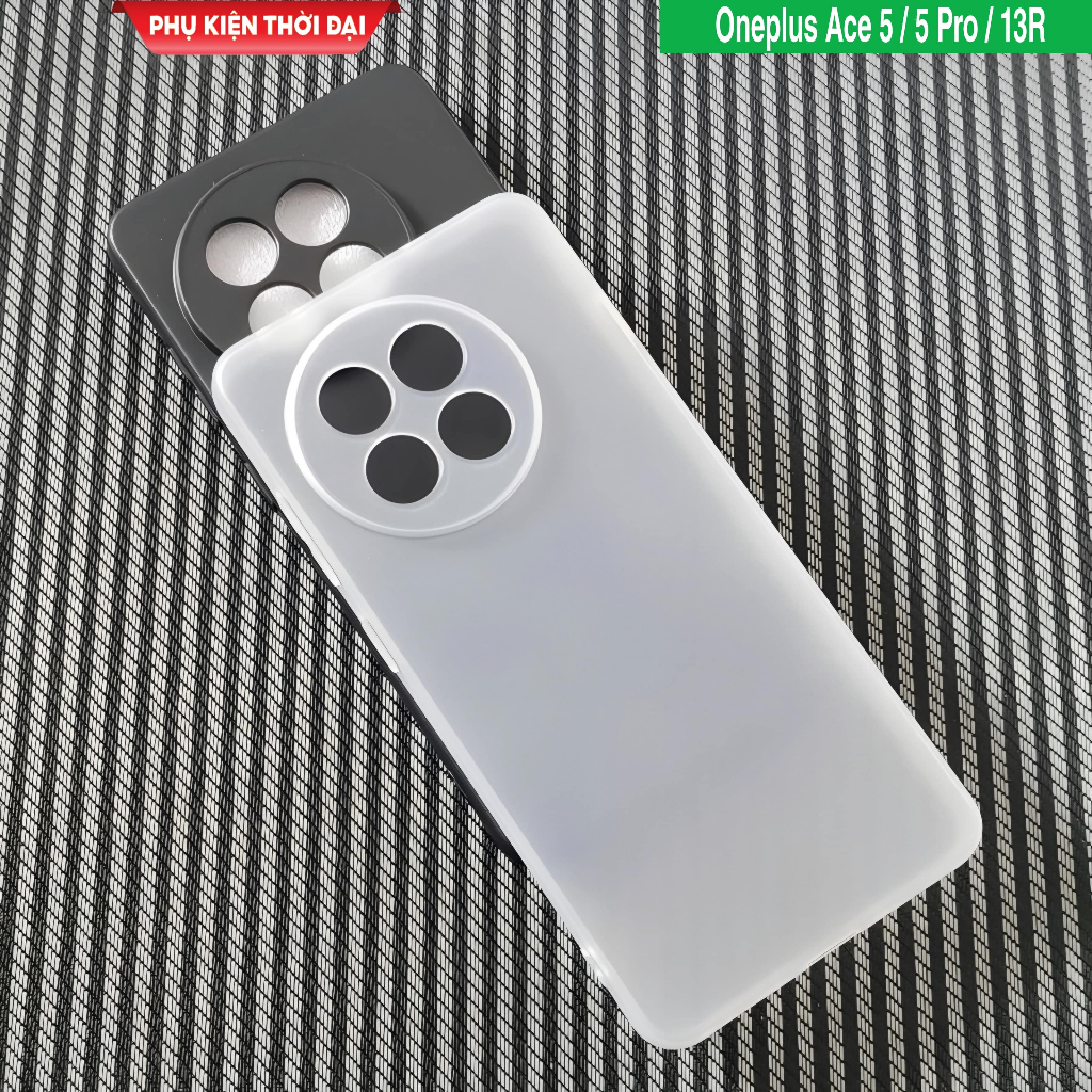 Ốp lưng Oneplus Ace 5 / 5 Pro / Ace 5 Ultra / Ace 5 Racing / OnePlus 13R dẻo tpu siêu mỏng ôm máy th