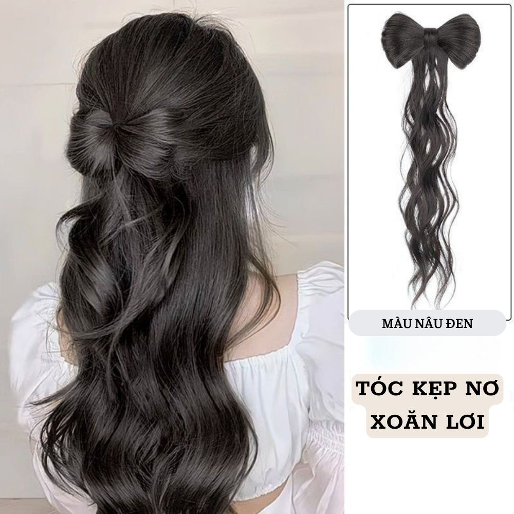 Ảnh 2 của Tóc Giả BEABIAI Tóc Bím Đôi Ngắn Thắt Nơ – Kiểu Tóc Dễ Thương Cho Cô Nàng Năng Động