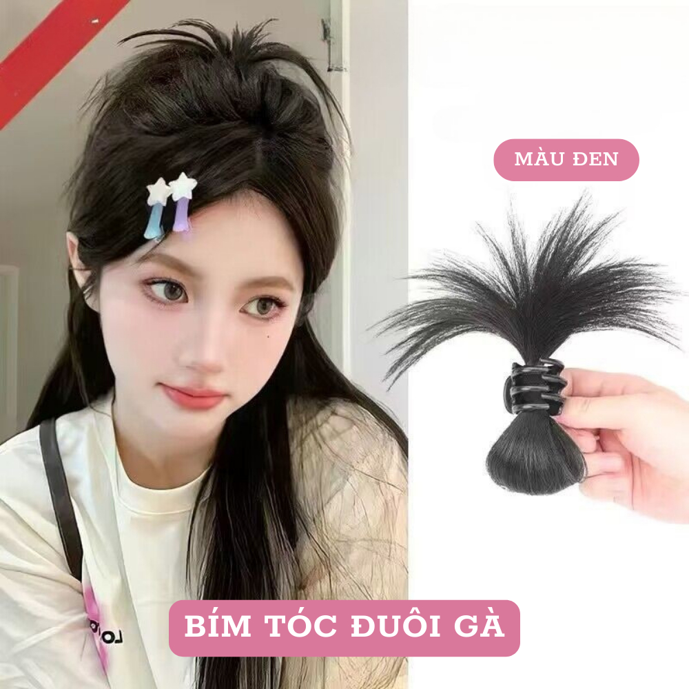 Ảnh 4 của Tóc Giả BEABIAI Tóc Bím Đôi Ngắn Thắt Nơ – Kiểu Tóc Dễ Thương Cho Cô Nàng Năng Động