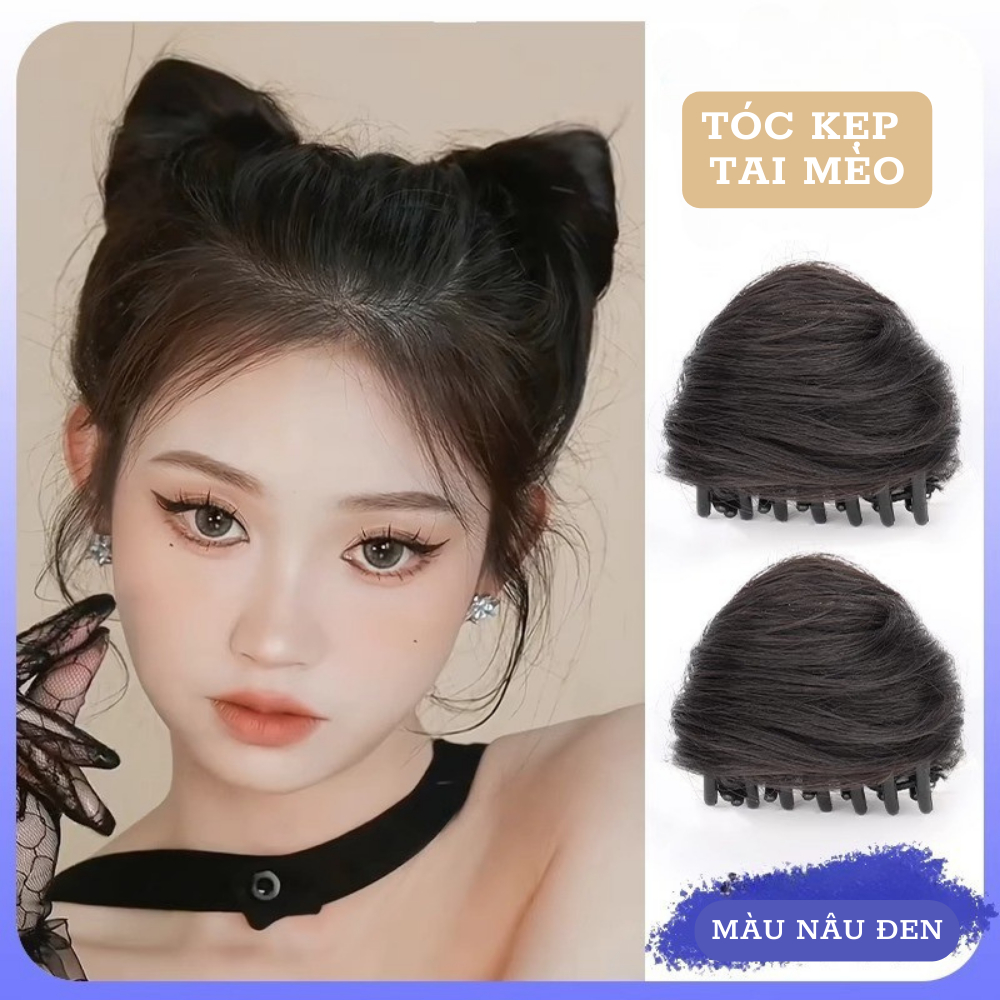 Ảnh 5 của Tóc Giả BEABIAI Tóc Bím Đôi Ngắn Thắt Nơ – Kiểu Tóc Dễ Thương Cho Cô Nàng Năng Động