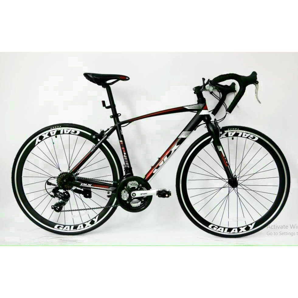 Xe Đạp Đua Galaxy LP400 Mẫu Mới 2025, Khung Vành Nhôm, Bộ Đề Shimano Chính Hãng  21 Tốc Độ