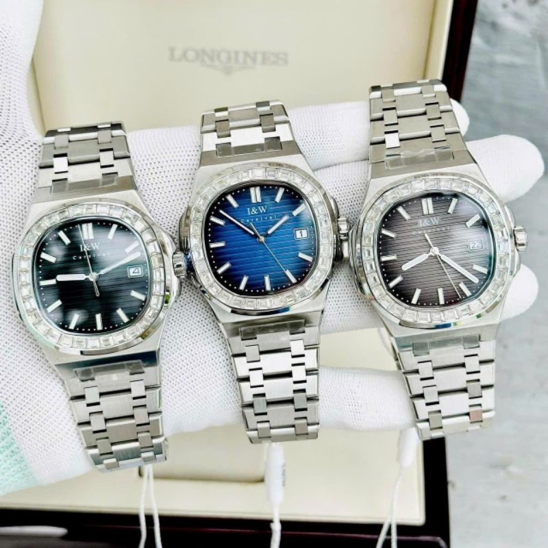 [Chính Hãng 100%]Đồng Hồ Nam Carnival 8108G (8108) Máy Cơ (Automatic) Kính Sapphiare Siz 40mm Dây Ca