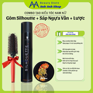 COMBO GÔM SILHOUTTE VÀ SÁP BLUMAAN NGỰA VẰN TẶNG KÈM LƯỢC