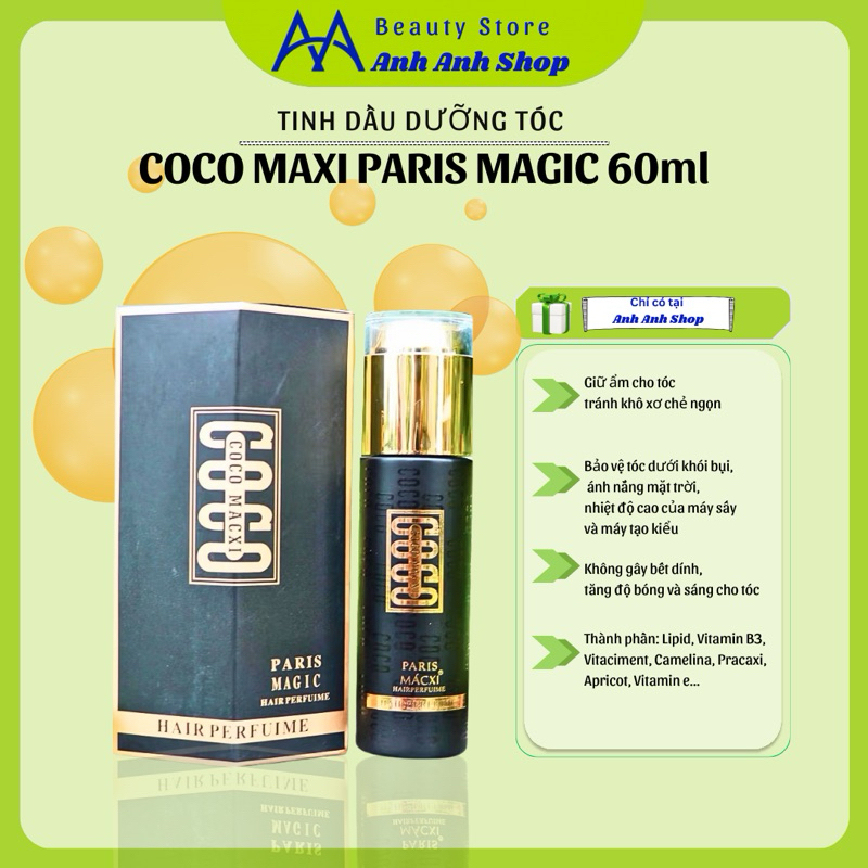 Tinh Dầu Dưỡng Tóc CocoMaxci