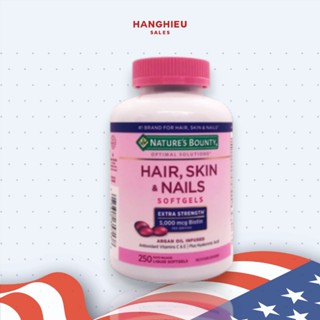 Viên Uống Bổ Dưỡng Tóc, Da Và Móng Hair, SKin & Nails 250 Viên