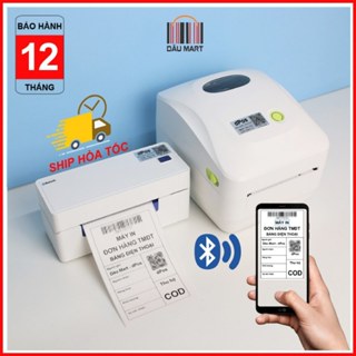Máy in đơn hàng TMĐT từ Điện Thoại Qua Bluetooth dPos 488BT 888BT in tem mã vận chuyển, tem, ảnh cho Android và iPhone