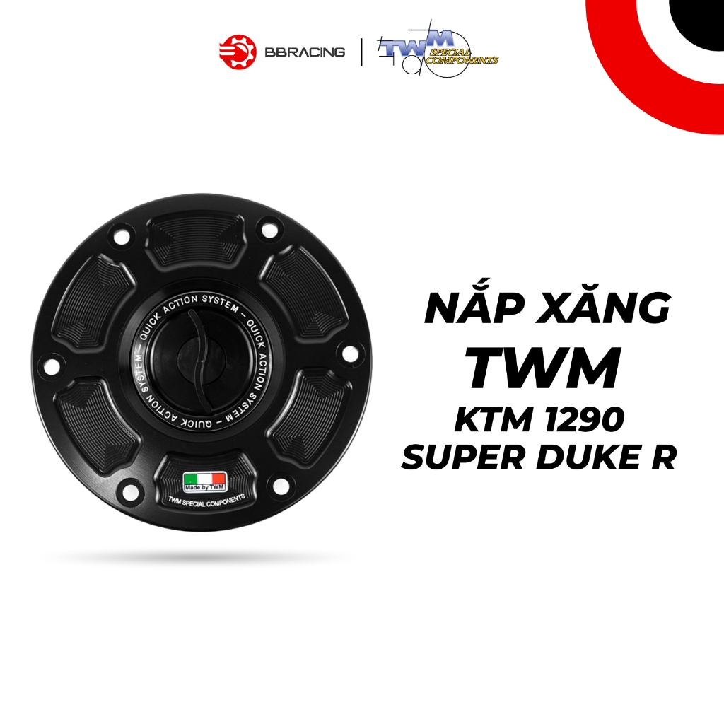 Nắp xăng TWM KTM 1290 SUPER DUKE R