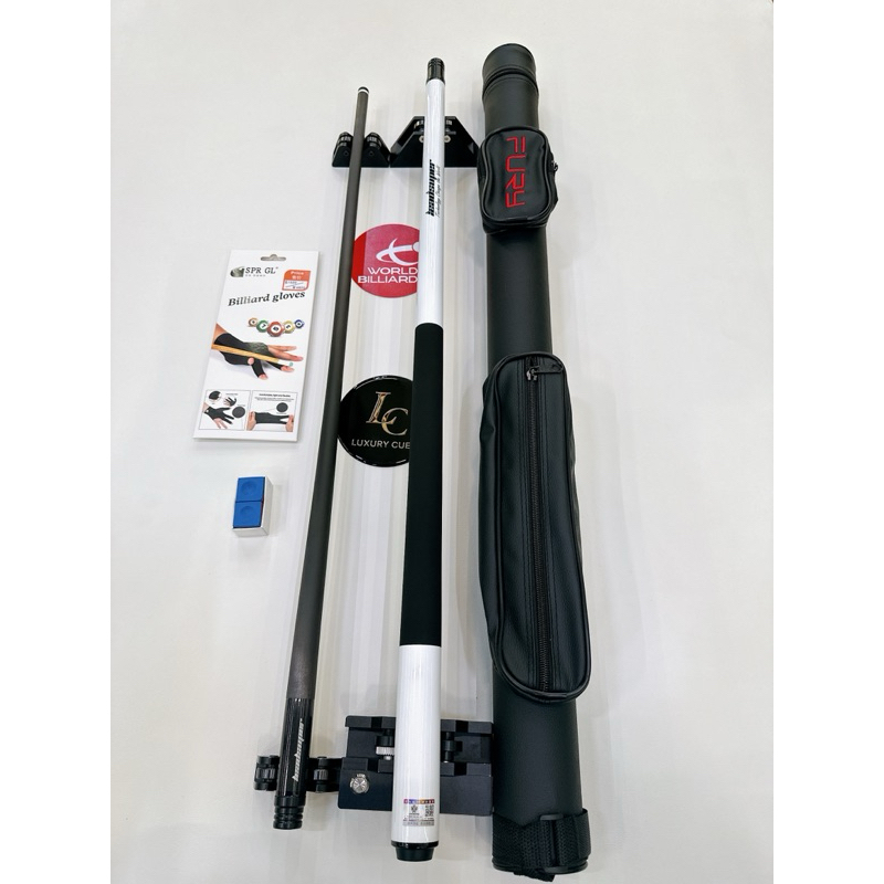 [Leadsuper]Combo Cơ Bida Lỗ Chính Hãng Leadsuper LS-V1 - Ngọn Full Carbon Cao Cấp,Kèm Đầy Đủ Phụ Kiệ