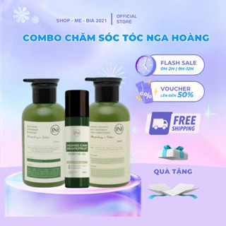 [Tặng quà] DẦU GỘI BƯỞI NGA HOÀNG+TINH DẦU BƯỞI +GEL Ủ BƯỞI DỪA NGA HOÀNG CHÍNH HÃNG