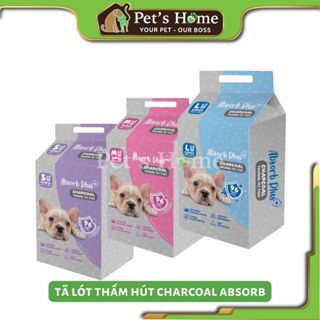 Tã lót cho chó mèo Absorb Charcoal Training Pee Pad than hoạt tính kháng khuẩn, khử mùi