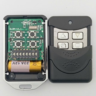 # Điều Khiển Cửa Cuốn 8 MÃ GẠT Tần số 433 Mhz INOX Sóng Xa Siêu bền có Sẵn Pin