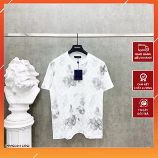 Áo Thun LV Nam Nữ Loang Nhiều Màu.Áo Phông Cotton Cao Cấp Co Dãn 2 Chiều,Thời Trang Nam Nữ 2025