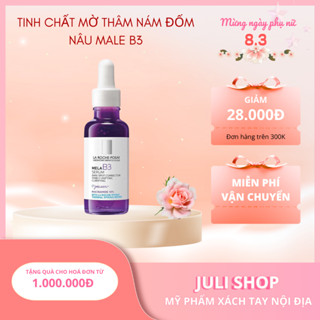 Tinh Chất Sáng Da Mờ Thâm Nám Và Đốm Nâu Mela B3 Serum La Roche Posay 30ml, Serum ức Chế Melanin Hỗ Trợ sáng Da Mờ Thâm