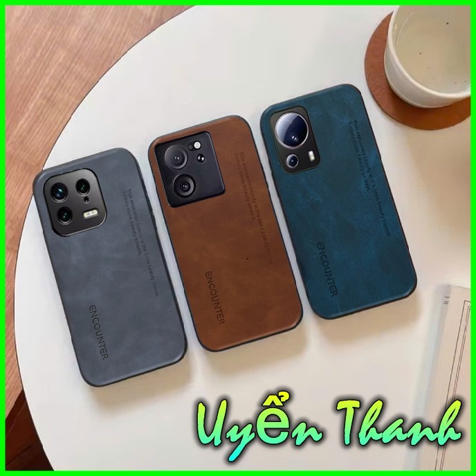 Ốp Vân Da Mịn Italy Xiaomi Mi 13 , Mi 13 pro , Mi 13T , Mi 13T pro , Mi 13 lite