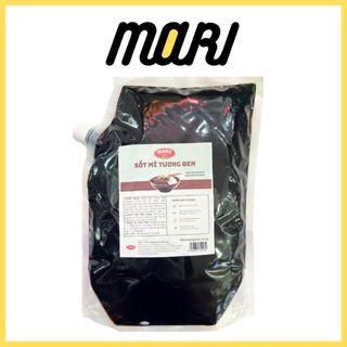 Sốt mì tương đen nêm sẵn ăn liền Maru 2.2kg dành cho nhà hàng, quán ăn