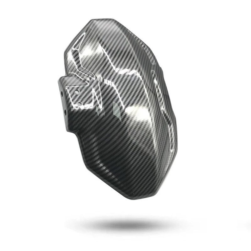 Chỉ tấm Dè chắn bùn vân carbon cho xe điện độ gắn vào gắp nhôm CNC