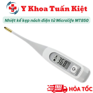 ✅ Nhiệt kế kẹp nách điện tử Microlife MT850 - 8s ra kết quả