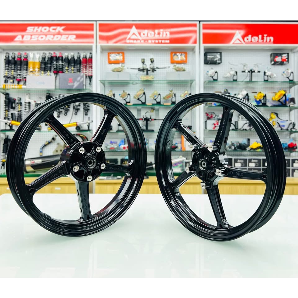 Mâm X1R OZ Exciter 150 5 cây - Màu đen ( 1.85-2.5)