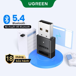 Bộ chuyển đổi Bluetooth USB UGREEN Dongle cho PC Bộ thu và phát Bluetooth 5.4/6.0 cho bàn phím / chuột / loa Bluetooth