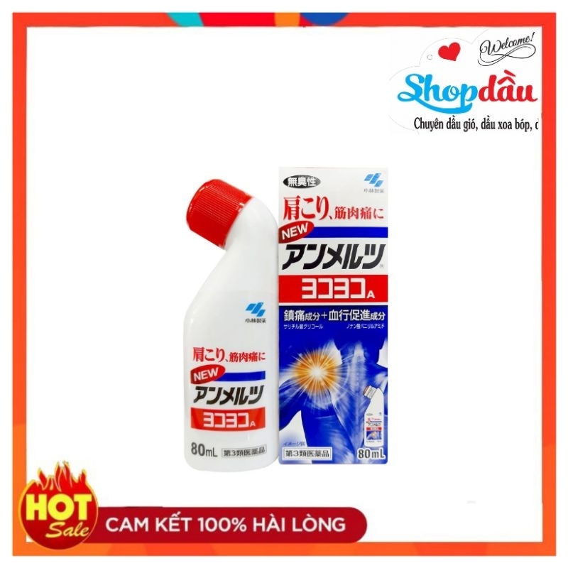 Dầu xoa bóp yokoyoko 80ml
