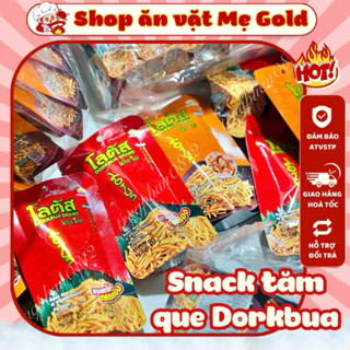 [Bịch 13 gói x 20g] Snack tăm que Dorkbua Thái Lan, bim bim tăm biscuit stick, sỉ đồ ăn vặt