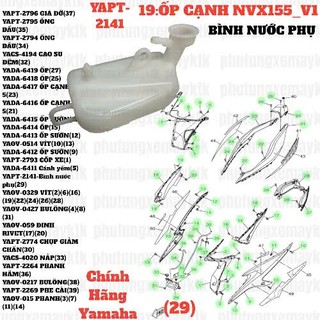 [Chính Hãng Yamaha][19:ỐP CẠNH] YAPT-2141-Bình nước phụ NVX155_V1 (29)