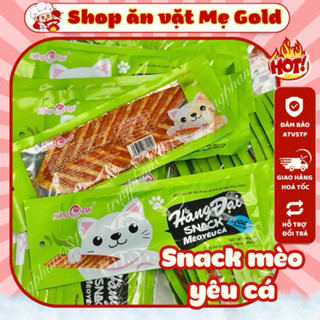   Bịch 30 gói  Snack mèo yêu cá Hằng Đại mèo yêu cá cay cay sỉ đồ ăn vặt cổng trường 
