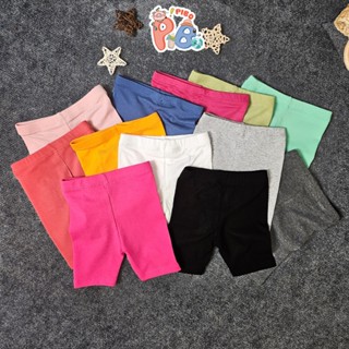 Quần Leggin Đùi Bé Gái Vải Co Dãn Cực Tốt Lên Ôm Siêu Yêu, Quần Legging Bé Gái, Quần Biker Thun Bé Gái Babyboo-Pibo- LGN