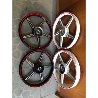 MÂM VÀNH ĐÚC 5 CÂY MAX KAWASAKI ĐÙM-PHANH CƠ 110 CHO WAVE @ 110 2015 TRỞ LÊN,WAVE S RS RSX BLADE 110 RÁP LÊN ZIN THEO XE