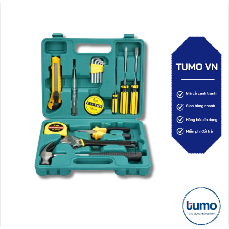 Bộ sửa chửa 16 chi tiết (CN)Bộ dụng cụ 16 chi tiết Sadona, Bộ dụng cụ cơ khí đa năng cao cấp 16 món【