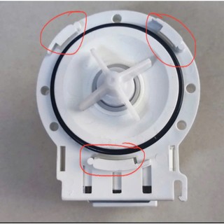 Pump xả MG cửa ngang Electrolux - LG -SAMSUNG Bơm cài-vít máy giặt [ LOẠI TỐT]