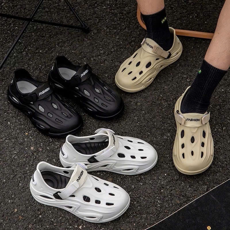 Giày sục nam Fashion 2 lớp chất liệu Eva cao cấp chống nước, siêu thoáng chân