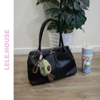 LEATHER TOTE BAG 2 Túi Tote Chất Liệu Da PU (Ảnh thật shop tự chụp)